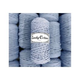 Lovely Cottons zsinórfonal 3 mm - Babakék