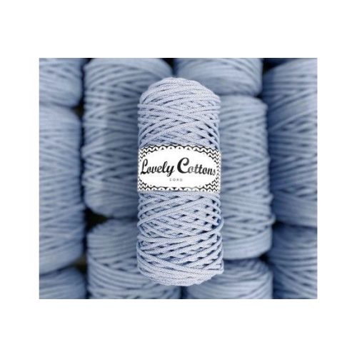 Lovely Cottons zsinórfonal 3 mm - Babakék