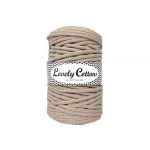 Lovely Cottons zsinórfonal 5 mm - Cappuccino 