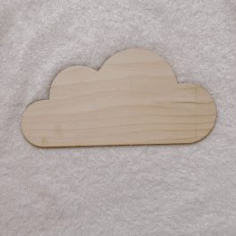 Díszíthető fa alap - felhő