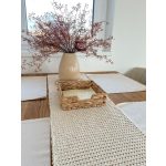 Horgolt asztali futó