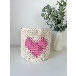 Szivecskés kosár