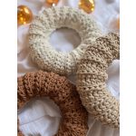 Horgolt koszorú alap