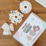 puhiBox makramé karácsonyfadísz DIY csomag