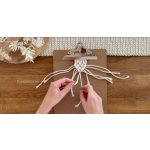 puhiBox makramé karácsonyfadísz DIY csomag
