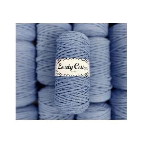 Lovely Cottons zsinórfonal 3 mm - Light jeans