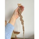 Makramé cumilánc hullámos mintával