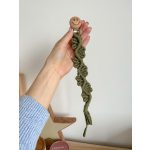 Makramé cumilánc hullámos mintával