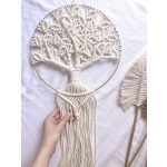 Makramé életfa dekoráció