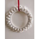 Makramé mandala koszorú