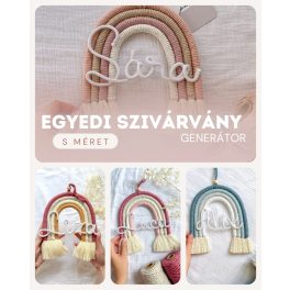 Egyedi szivárvány generátor - S méret