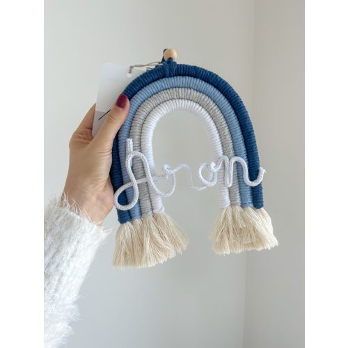Mini névreszóló szivárvány - Áron - S méret