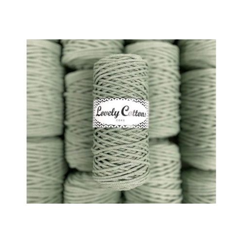 Lovely Cottons zsinórfonal 3 mm - Oliva