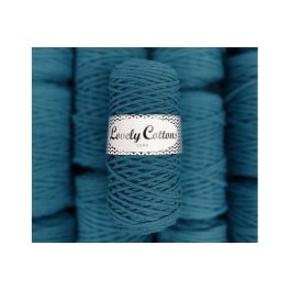 Lovely Cottons zsinórfonal 3 mm - Pávakék