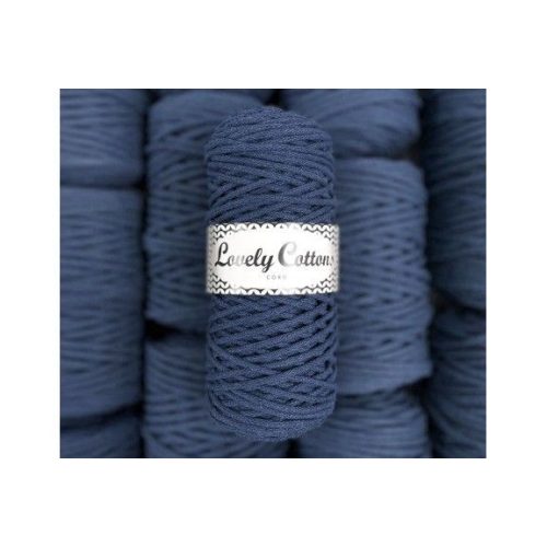 Lovely Cottons zsinórfonal 3 mm - Petrol