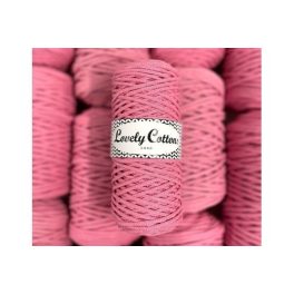 Lovely Cottons zsinórfonal 3 mm - Pink