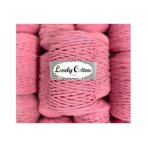 Lovely Cottons zsinórfonal 5 mm - Pink