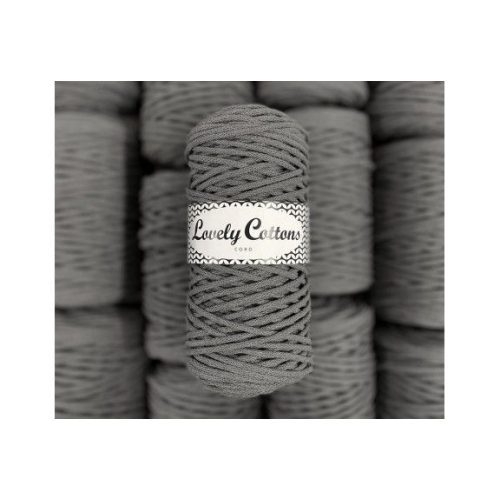 Lovely Cottons zsinórfonal 3 mm - Platinum