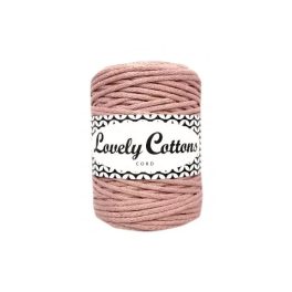 Lovely Cottons zsinórfonal 2 mm - Púder rózsaszín