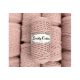 Lovely Cottons zsinórfonal 3 mm - Púder rózsaszín