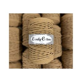 Lovely Cottons zsinórfonal 5 mm - Sötét bézs