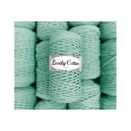 Lovely Cottons zsinórfonal 3 mm - Sötét menta