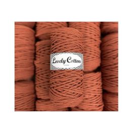 Lovely Cottons zsinórfonal 3 mm - Tégla