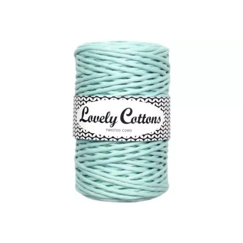 Lovely Cottons makramé fonal 3 mm - Világos menta