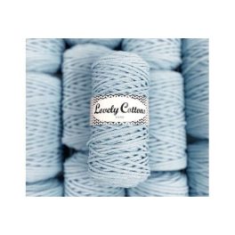 Lovely Cottons zsinórfonal 3 mm - Világos menta